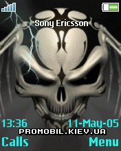   Sony Ericsson 176x220 - Skull