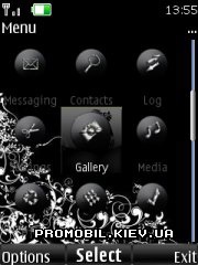   Nokia Series 40 - Grayscale abstract