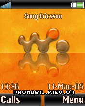   Sony Ericsson 176x220 - Walkman Orange