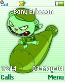 Тема для Sony Ericsson 128x160 - Flippy