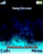   Sony Ericsson 176x220 - Blue Fire