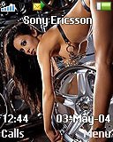   Sony Ericsson 128x160 - Wheels babes
