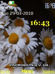   Nokia Series 40 - Camomile clock