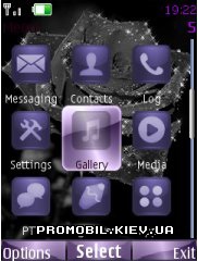   Nokia Series 40 - Violet rose