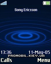   Sony Ericsson 176x220 - Clube pulse Blue
