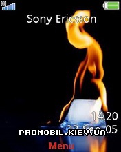   Sony Ericsson 240x320 - Ice on fire