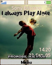Тема для Sony Ericsson 240x320 - Alone