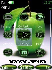   Nokia Series 40 - Green apple