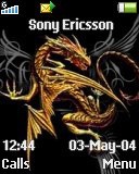   Sony Ericsson 128x160 - Fire Dragon