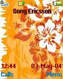   Sony Ericsson 128x160 - Floral