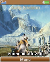 Тема для Sony Ericsson 240x320 - Ice Age 3