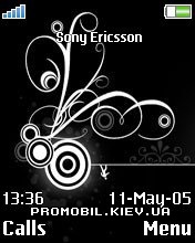   Sony Ericsson 176x220 - Black And White