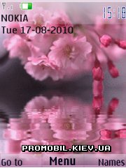   Nokia Series 40 - Pink flowers