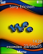   Sony Ericsson T707 - Colorful Walkman