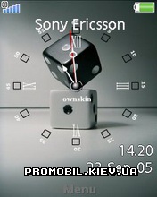   Sony Ericsson Yari - Dice Clock