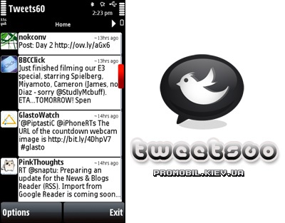 Tweets  Symbian 9