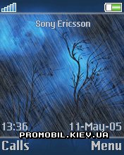   Sony Ericsson W610i - Blue Rain