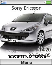   Sony Ericsson 240x320 - Peugeot 207cc