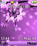   Sony Ericsson 128x160 - Anime Purple