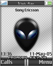   Sony Ericsson 176x220 - Black Alien