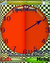   Sony Ericsson 176x220 - Clock