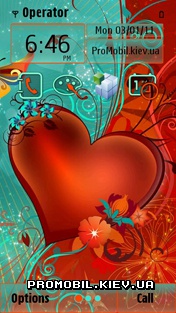   Symbian S^3 - Abstract Heart
