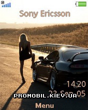   Sony Ericsson 240x320 - Supra And Girl