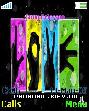   Sony Ericsson 176x220 - Colors Love