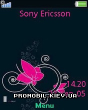   Sony Ericsson 240x320 - Pink Flower