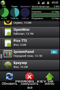 SystemPanel  Android