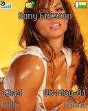 Тема для Sony Ericsson 128x160 - Busty Babe