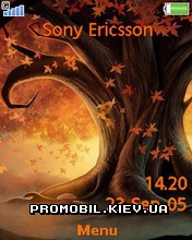   Sony Ericsson 240x320 - Autumn Tree