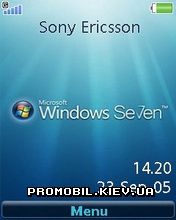 Тема для Sony Ericsson 240x320 - Windows Se7en