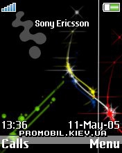   Sony Ericsson 176x220 - Colorful Glass