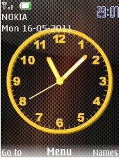   Nokia Series 40 - Clock