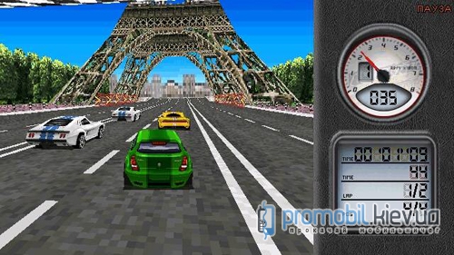Global Race Raging Thunder  Symbian 9.4