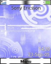   Sony Ericsson 240x320 - Blue Evolution